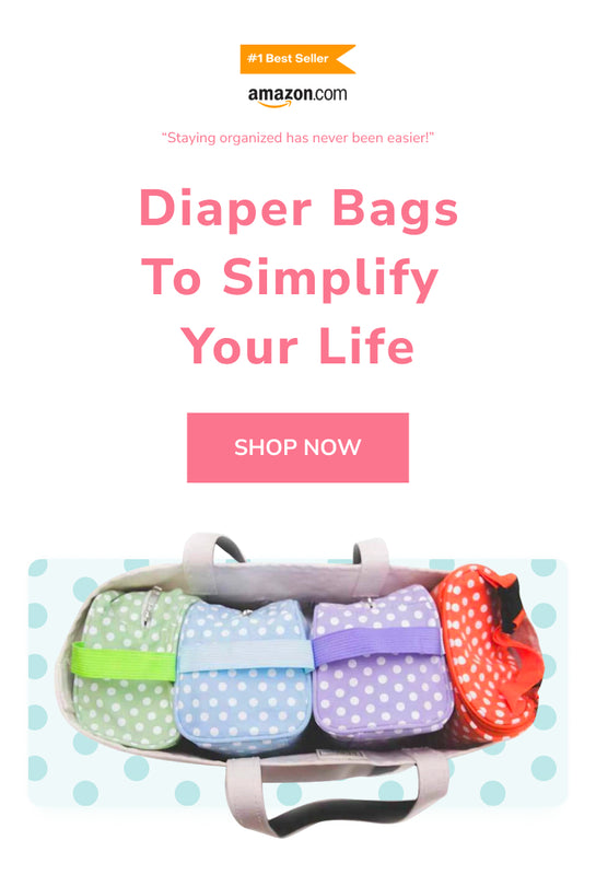 Easy Baby - Diaper, Bottle, and Supplies - Organizer Pouches - Change,  Feed, and Dress Me (4 Pack Seersucker) | Organizing Packing Tote Cubes for  Baby