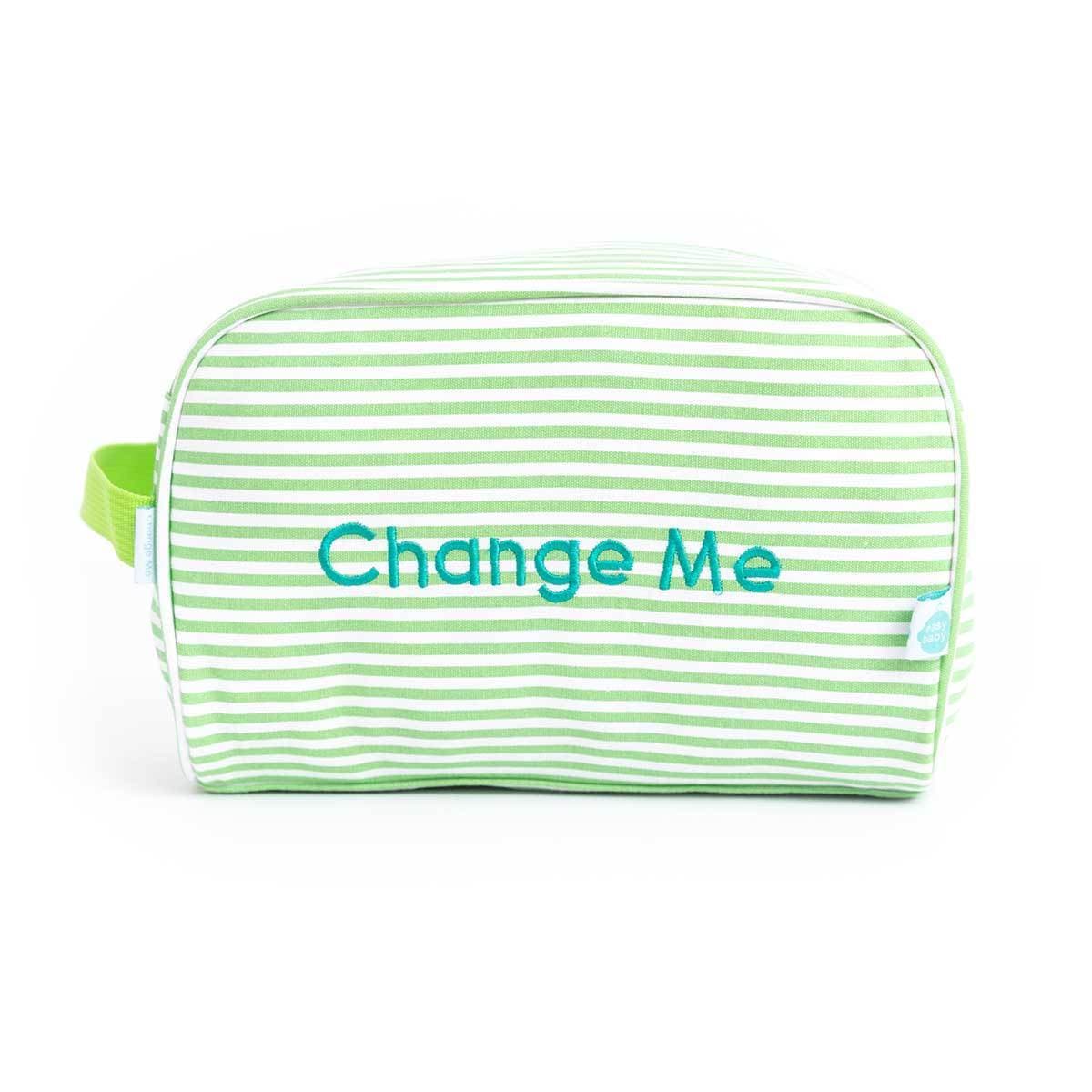 Easy Baby - Diaper, Bottle, and Supplies - Organizer Pouches - Change,  Feed, and Dress Me (4 Pack Seersucker) | Organizing Packing Tote Cubes for  Baby